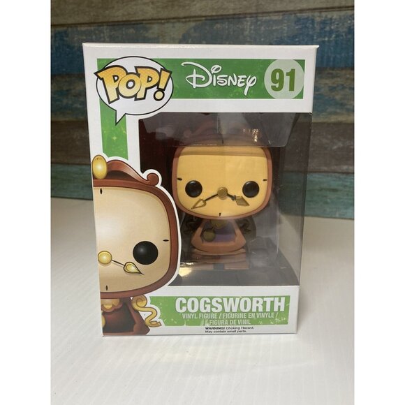 Funko Pop! Disney Beauty and the Beast Cogsworth #91 - Picture 1 of 7